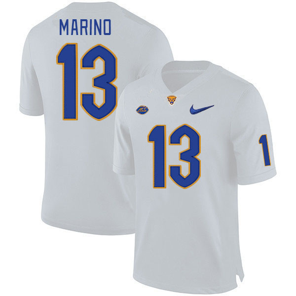 Pitt Panthers #13 Dan Marino College Football Jerseys Stitched Sale-White